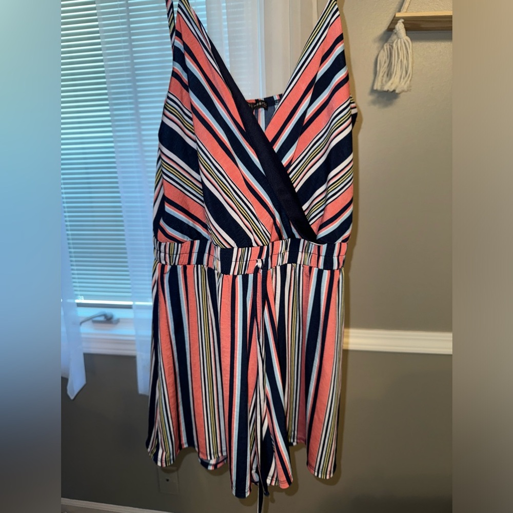 Three Pink Hearts Romper!